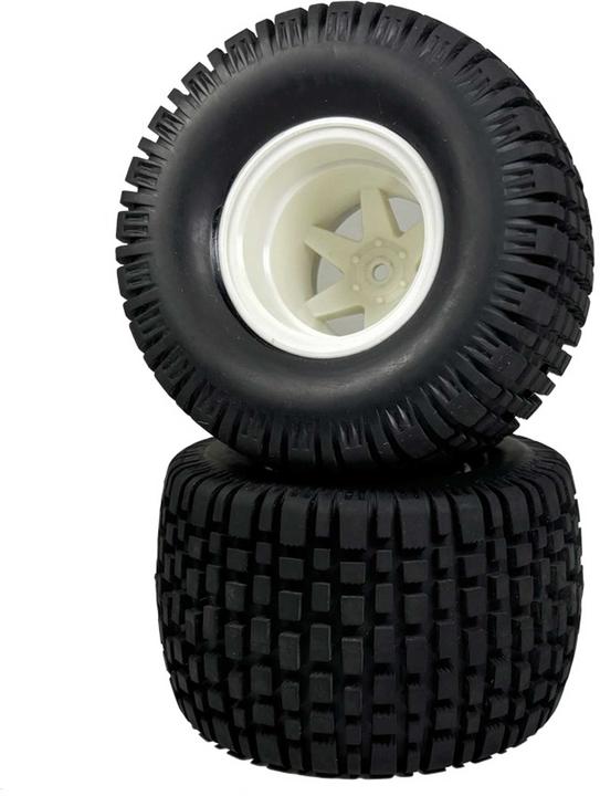 Produktbild Absima 1/10 Räderset "Monster Block Balloon Wheels" weiss (2)
