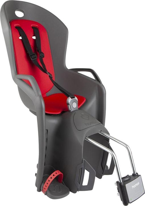 hamax Amiga Kindersitz Sattelrohr dark grey/red (Sattelstütze)