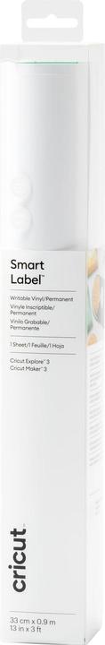 Cricut Smart Vinyl Permanent 33x91cm Writable White (P)