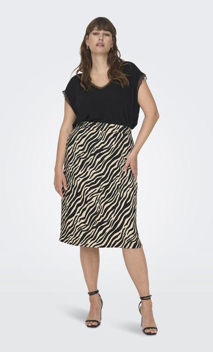 Image du produit Only Blouse curvy à col en V et manches courtes (46)