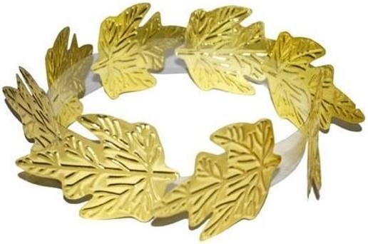 Actual product image Laurel wreath gold