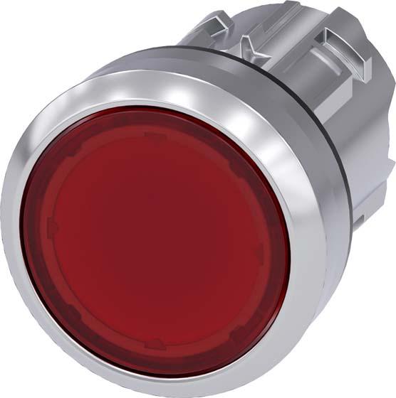 Productafbeelding Siemens Verlichte drukknop 22mm rood