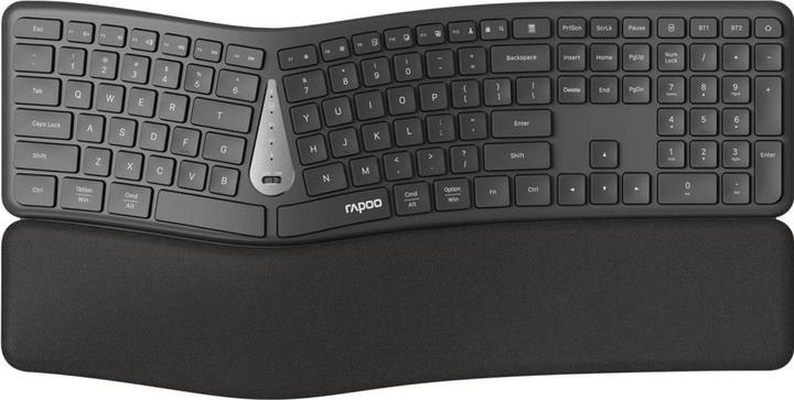 Produktbild Rapoo E8810M Ergonomic Keyboard (CH, Kabellos)