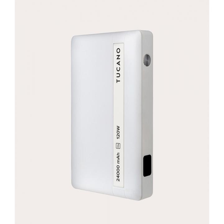 Produktbild Tucano Power bank for laptop, 24000 mAh, Weiss (24000 mAh, 120 W)