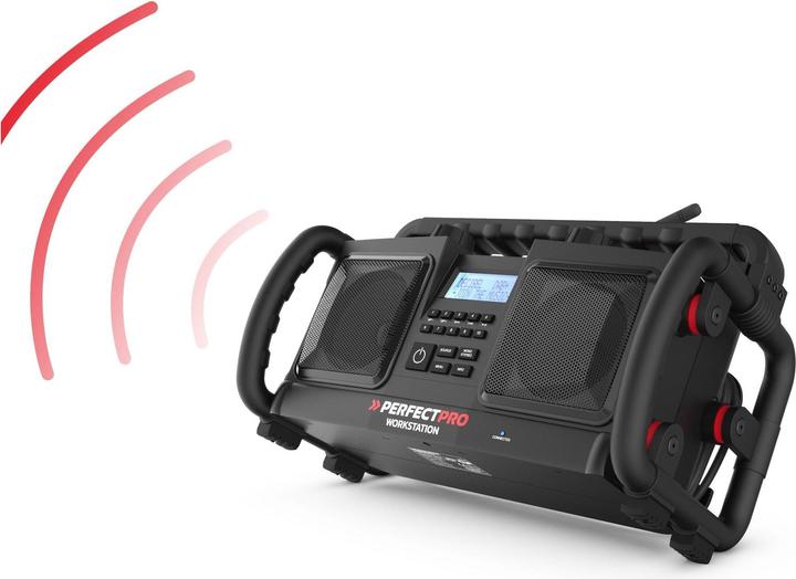 Produktbild PerfectPro Baustellenradio (DAB+, FM, Bluetooth)