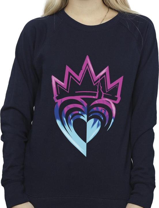 Immagine prodotto Disney Descendants Pink Crown Felpa Donna (L)