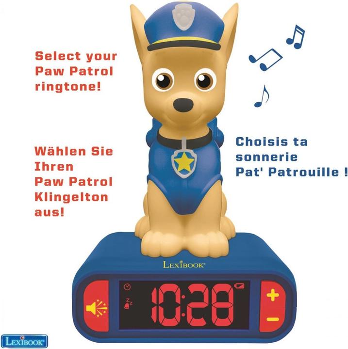 Image du produit Lexibook Réveil 3D Paw Patrol