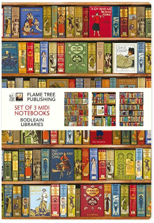Immagine prodotto Set di 3 quaderni midi della Bodleian Libraries (Copertina rigida)