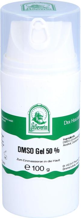 Actual product image Hecht Pharma DMSO-GEL 50%, 100 g GEL (Body gel)