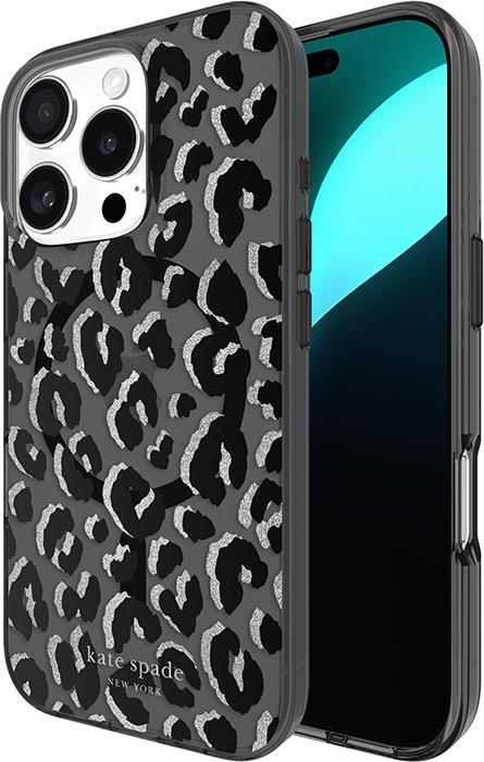 Kate Spade Protective MagSafe - iPhone 16 Pro case (City Leopard) (Apple iPhone 16 Pro)
