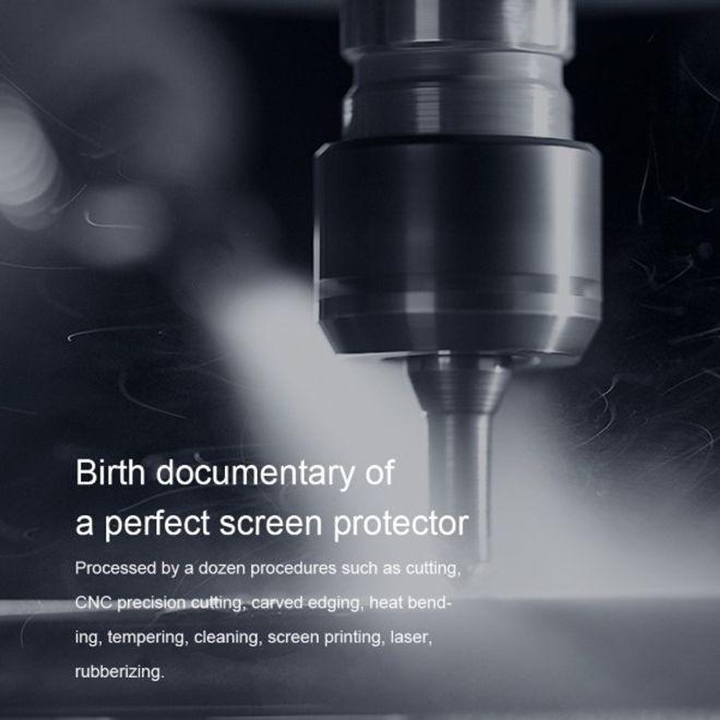 Actual product image Nillkin 3D CP+ MAX Series Protective Glass (1 Piece, Samsung Galaxy Note 10 Lite, Samsung Galaxy A71)