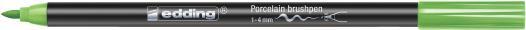 Actual product image Edding Porcelain colouring pen Brushpen (Light green, 4 mm, 1 x)
