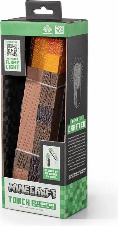 Actual product image Noble Collection Dekoleuchte Minecraft Illuminating Torch