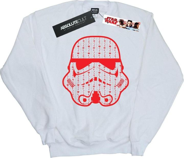 Immagine prodotto Star Wars Christmas Stormtrooper Helmet Felpa Ragazzi (116)