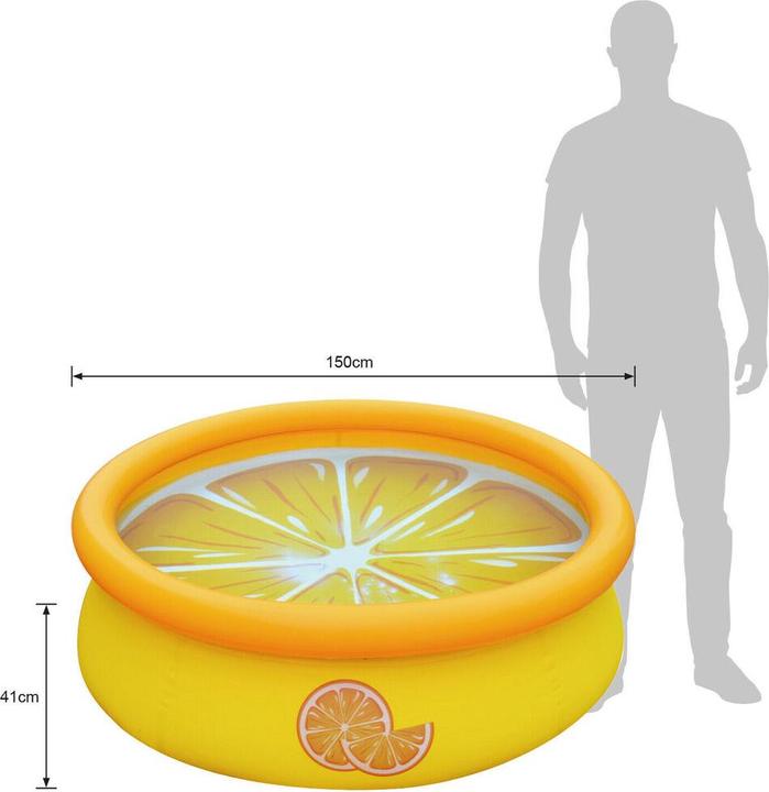 Immagine prodotto Jilong Piscina gonfiabile per bambini arancione