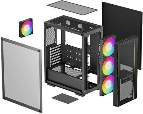 Produktbild Deepcool MATREXX 55 Mesh V4 C (ATX, mATX, Mini-ITX)