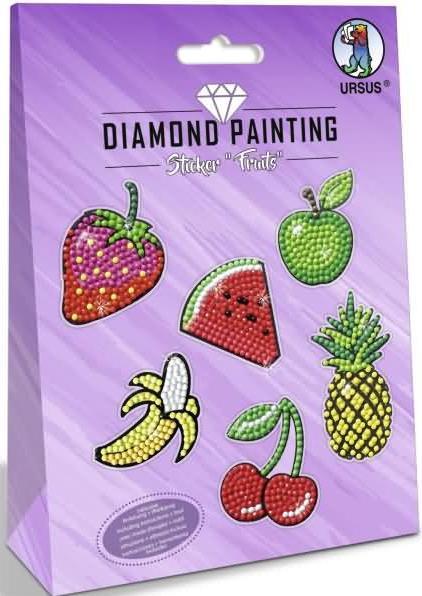 Produktbild Ursus Motivsticker Diamond Painting Fruits