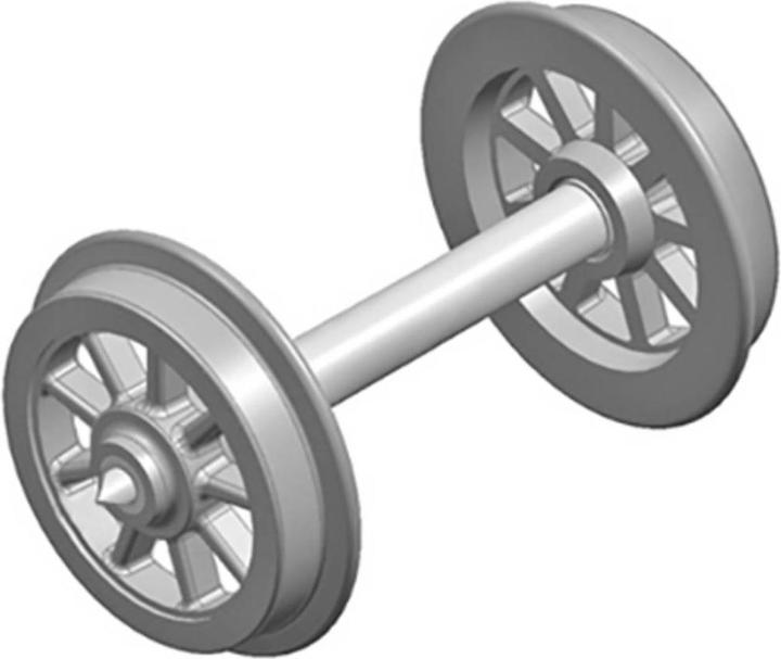 Actual product image Liliput H0eerSetSpoke wheel setNEM311