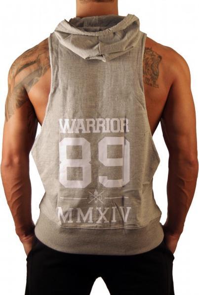 Actual product image Gym Generation Fighter Muscle Tank GREY (XL)