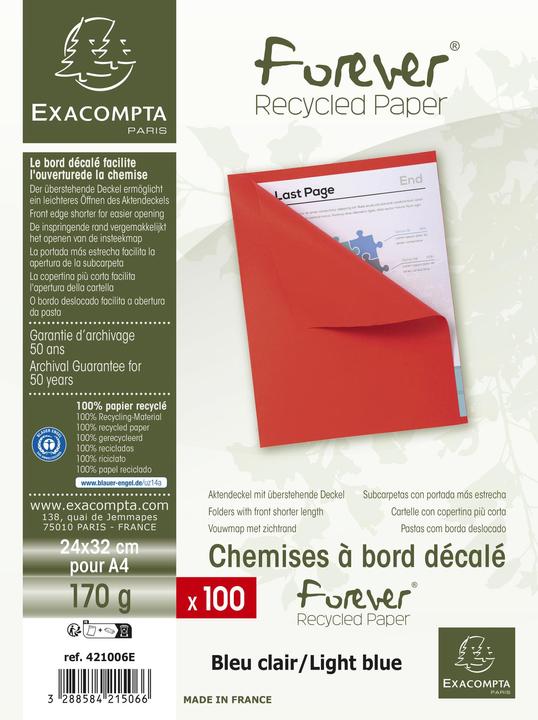Produktbild Exacompta Sammelmappen - Aktendeckel (A4, 50 x)