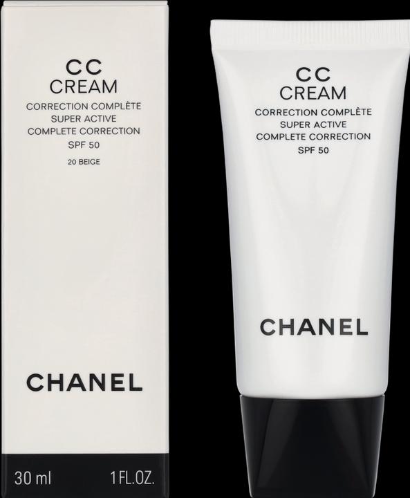 Actual product image Chanel CC Cream Super Active (20 Beige)