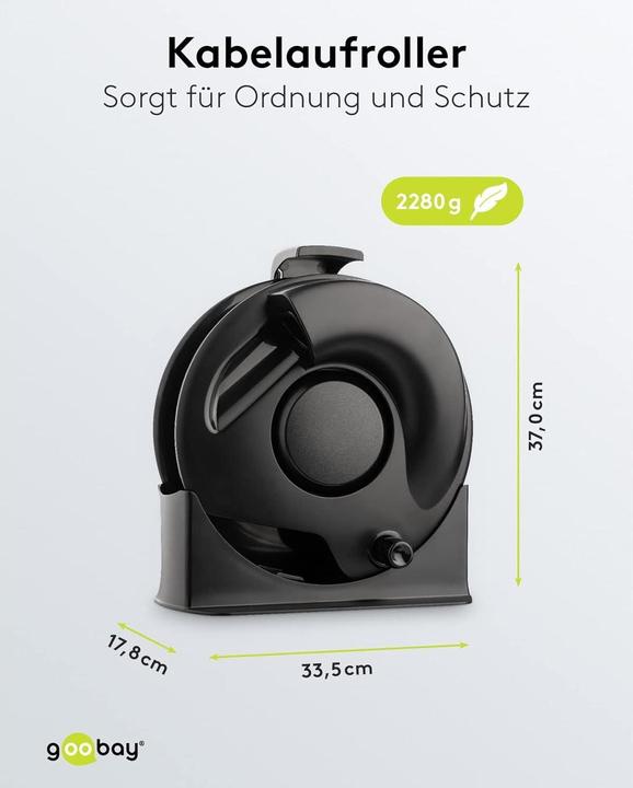 Produktbild Goobay Kabelaufroller