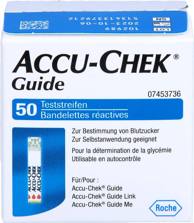 Produktbild Accu-Chek Guide Teststreifen (50) (Teststreifen)
