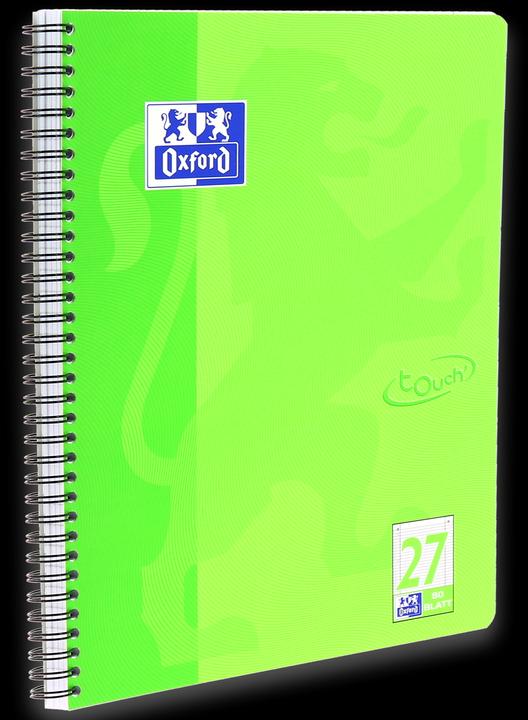 Produktbild Oxford TOUCH - Collegeblock (A4, Liniert, Weicher Einband)