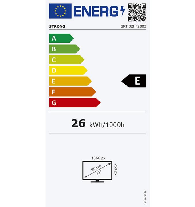 Energie-Label Strong SRT 32HF2003 (32", LED, HD ready)