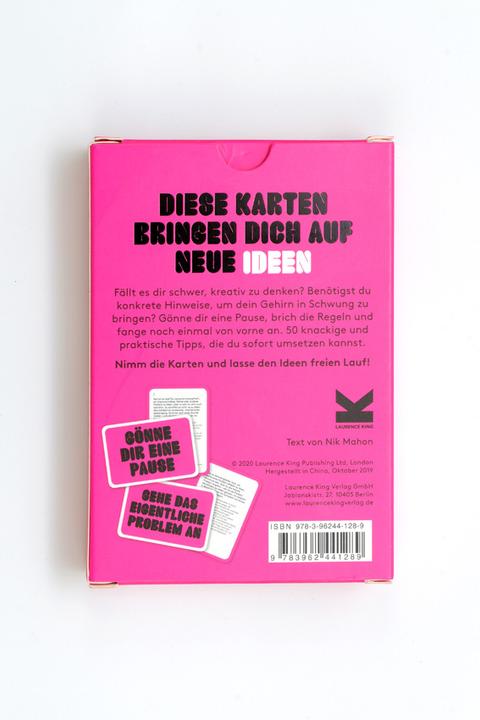 Produktbild 441289 - Diese Karten bringen dich auf neue Ideen - Kartenspiel (DE-Ausgabe) (Deutsch)