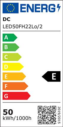 Energy Label Scharnberger+Hasenbein 90394 LED display spotlight 10-30VDC (5500 lm)