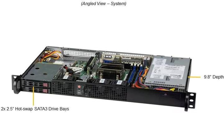 Immagine prodotto Supermicro Barebone IoT SuperServer SYS-110A-16C-RN10SP