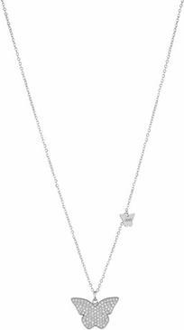 Liu Jo Liu.Jo - Charming steel necklace with bow ties Brilliant LJ1638 (L)