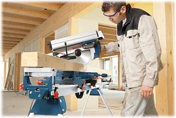 Immagine prodotto Bosch Professional Sega combinata GTM 12 JL con tavolo da lavoro GTA 2600 in confezione