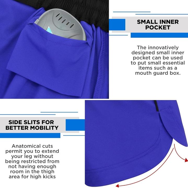 Immagine prodotto Rdx SHORTS MMA T15 BLEU-M (M)