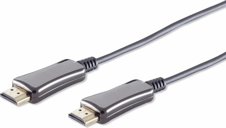 Image du produit Shiverpeaks Câble optique HDMI, 4K 60Hz, noir (7.50 m, HDMI)