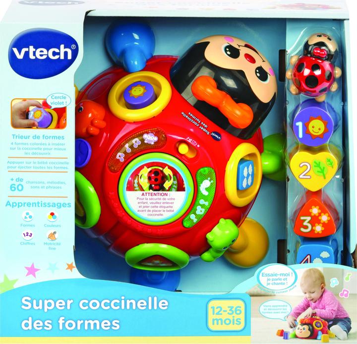 Produktbild VTech Super coccinelle des formes FR (Französisch)