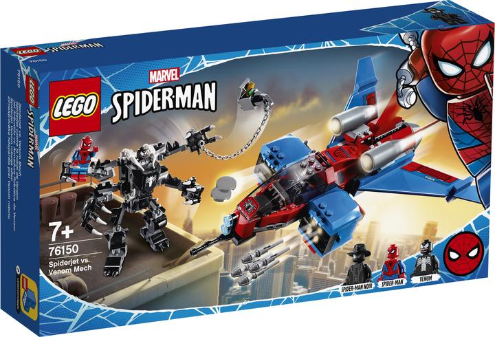 Immagine prodotto LEGO Spiderjet vs. Venom Mech (76150, LEGO Marvel)