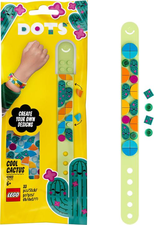 Produktbild LEGO Kaktus Armband (41922, LEGO Dots)