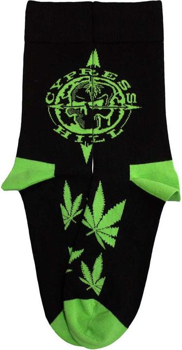 Immagine prodotto Cypress Hill Calzini unisex da adulto con logo e foglie (40.5 - 45.5)