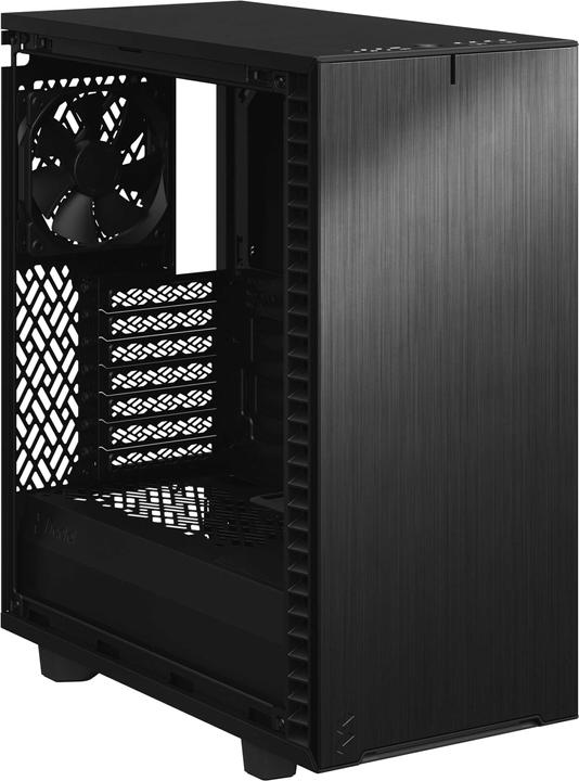 Actual product image Fractal Define 7 Compact Black TG Dark (ATX, mATX, Mini-ITX)
