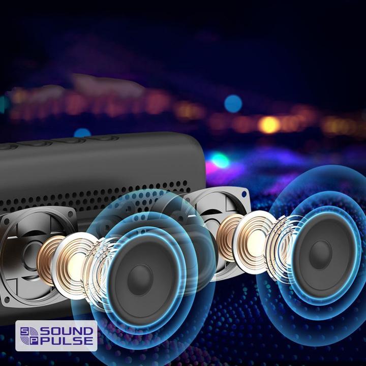 Actual product image Tronsmart Trip Wireless Bluetooth 5.3 Speaker Waterproof IPX7 10W Orange (20 h, Rechargeable battery operated)