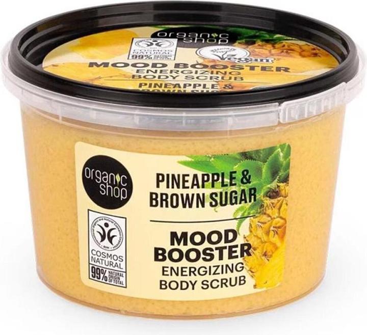 Organic Shop Mood Booster Pineapple Energizing Body Scrub 250ml (250 ml)