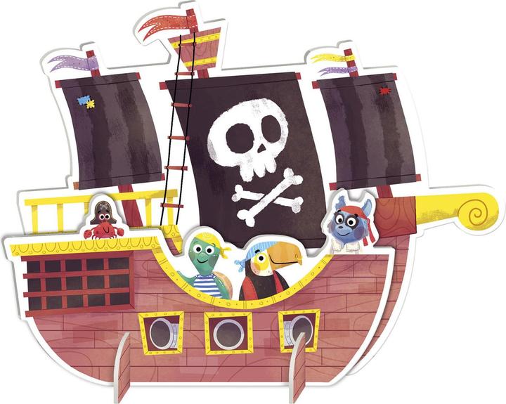 Produktbild Goula Puzzle Piraten XXL (48 Teile)