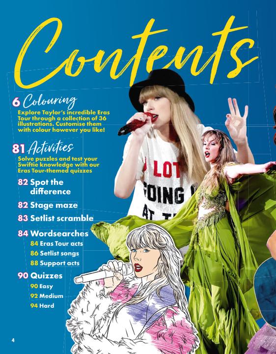 Produktbild Das inoffizielle Taylor Swift Ausmal- und Kreativbuch: Tour-Edition