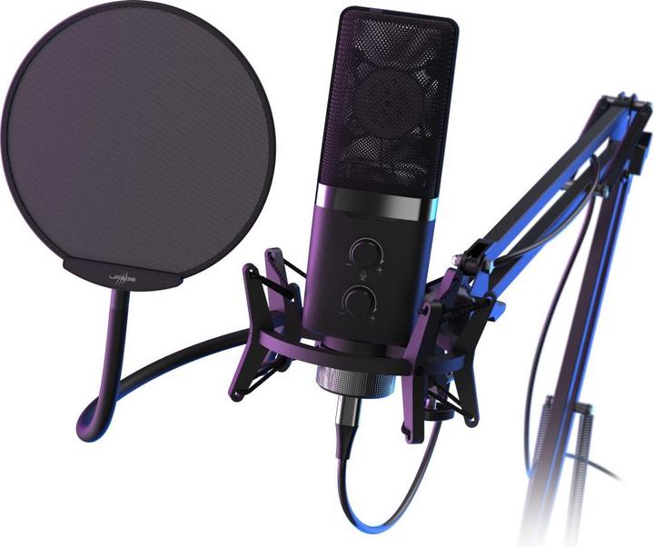 Produktbild Urage Streaming-Mikrofon Stream 900 HD Studio, schwarz