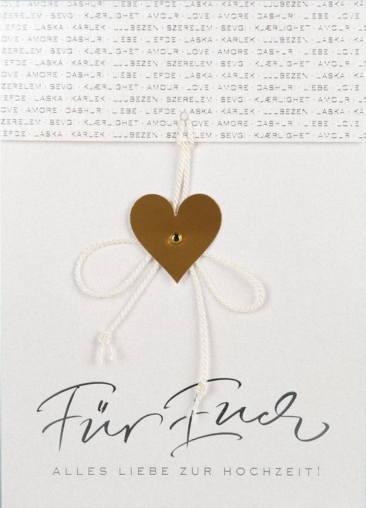 Actual product image ABC Wedding Card For You (1 pcs.)