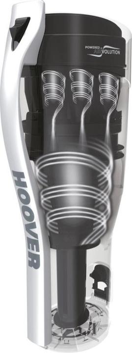 Produktbild Hoover Synua Plus Beutellos Schwarz, Silber 1,2 L