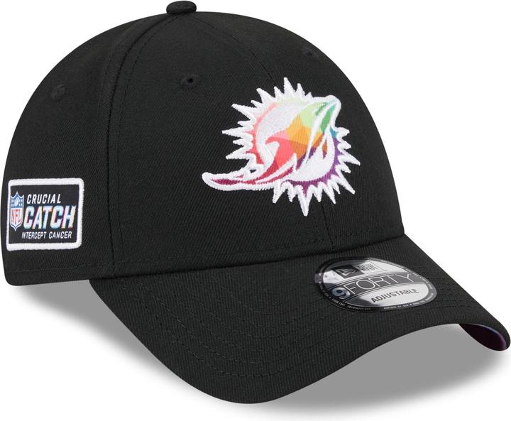 Image du produit New Era Miami Dolphins CRUCIAL CATCH 9FORTY Snapback Cap (Taille unique)