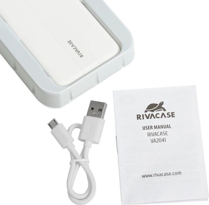 Actual product image Rivacase POWER BANK USB 10000MAH/VA2041 (10000 mAh, 10 W, 10 Wh)